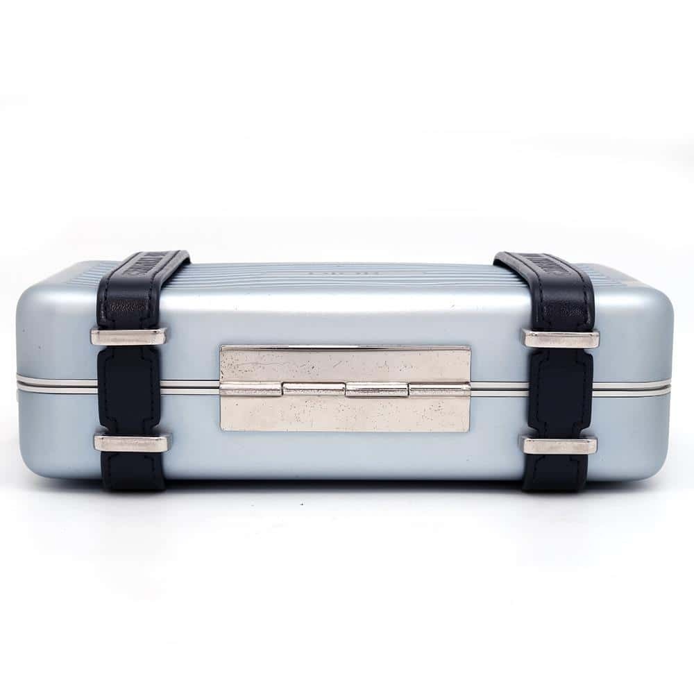 Christian Dior Clutch Bag Rimowa Collaboration Aluminum Shoulder Travel - Picture 3 of 12